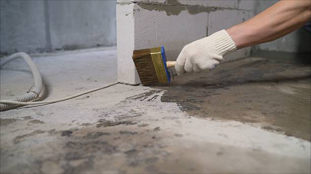 SJ Waterproofing Pros Waterproofing coverage map for Brownsville, OH and surrounding area